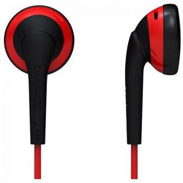 SOUNDMAGIC Casti SoundMAGIC EP10 Earbuds, negru-rosu