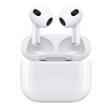 Apple Casti Apple AirPods 3, Lightning Charging Case, Alb