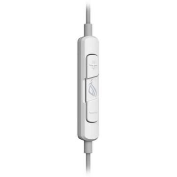 Asus Casti gaming in-ear ASUS ROG Cetra II Core Moonlight White Asus Casti gaming in-ear ASUS ROG Cetra II Core Moonlight White
