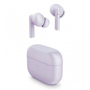 ENERGY SISTEM Casti in-Ear True Wireless Energy Sistem Style 2 Grafit, Carcasa de incarcare, Deep Bass, Apeluri stereo, Violet