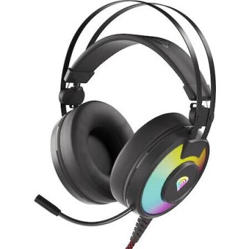 Genesis Casti Genesis Neon 600 RGB, stereo, 3.5mm, USB, negru Genesis Casti Genesis Neon 600 RGB, stereo, 3.5mm, USB, negru
