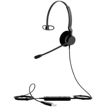 Jabra Casca cu microfon Jabra BIZ 2300 UC Mono, USB, Black