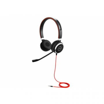 Jabra Casti cu microfon Jabra Evolve 40 UC Mono, Black Jabra Casti cu microfon Jabra Evolve 40 UC Mono, Black