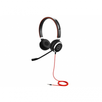 Jabra Casti cu microfon Jabra Evolve 40 UC Mono, Black