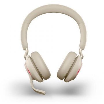 Jabra Casti cu microfon Jabra Evolve2 65, Link380c UC Stereo, Beige