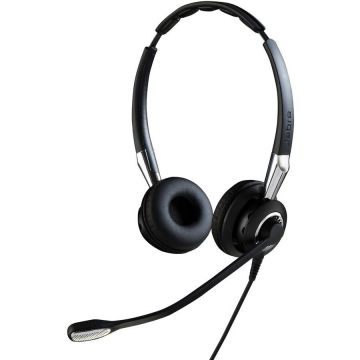 Jabra Casti Jabra Bizz 2400 II QD Stereo Duo UNC Black Silver Jabra Casti Jabra Bizz 2400 II QD Stereo Duo UNC Black Silver