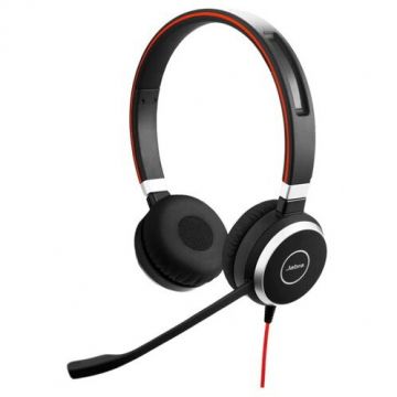 Jabra Casti Jabra Evolve 40 MS Stereo USB-C, microfon, USB, Negru