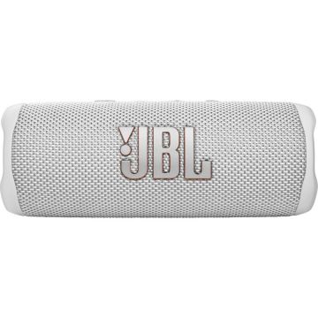 JBL Boxa portabila JBL Flip 6, Bluetooth, PartyBoost, IP67, USB C, 12h, Alb