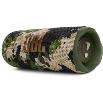 JBL Boxa portabila JBL Flip 6, Bluetooth, PartyBoost, IP67, USB C, 12h, Verde Camuflaj