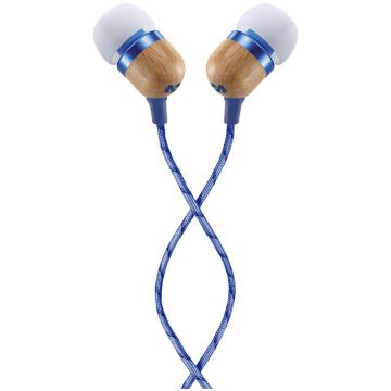 Marley Casti in-ear House of Marley Smile Jamaica EM-JE041, Denim Marley Casti in-ear House of Marley Smile Jamaica EM-JE041, Denim