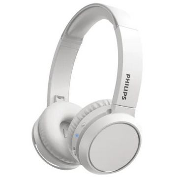 Philips Căști Bluetooth fără fir Philips , Alb, 32 Ω, Raspuns in frecventa 20 - 20000 Hz, Timp incarcare 2 h, Timp operare 29 h, Diametru difuzor, 32 mm.