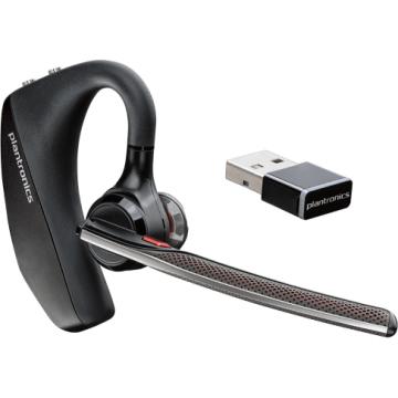 POLY Casca Bluetooth Poly Voyager 5200 UC, carcasa, USB, Negru