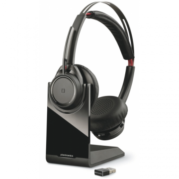 POLY Casti Wireles Call Center Poly Voyager Focus B825, USB A, Bluetooth 4.1 (Negru) POLY Casti Wireles Call Center Poly Voyager Focus B825, USB A, Bluetooth 4.1 (Negru)