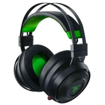 Razer Casti Gaming Wireless Razer Nari Ultimate Xbox One , Microfon, Negru-Verde Razer Casti Gaming Wireless Razer Nari Ultimate Xbox One , Microfon, Negru-Verde
