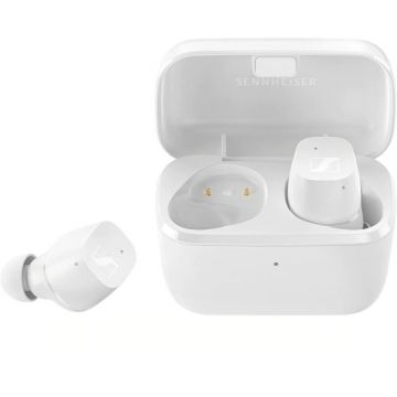 Sennheiser Casti Sennheiser CX True Wireless, Bluetooth, Alb Sennheiser Casti Sennheiser CX True Wireless, Bluetooth, Alb