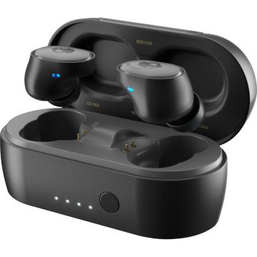 Skullcandy Casti Audio In Ear Skullcandy Sesh Evo, True Wireless, Bluetooth, Microfon, Autonomie 5 ore, Black Skullcandy Casti Audio In Ear Skullcandy Sesh Evo, True Wireless, Bluetooth, Microfon, Autonomie 5 ore, Black