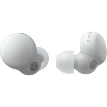 Sony Casti In-Ear Sony LinkBuds S WF-LS900NW, True Wireless, Noise Cancelling, Bluetooth, Microfon, Fast Pair, IPX4, Autonomie de pana la 20 ore, Alb