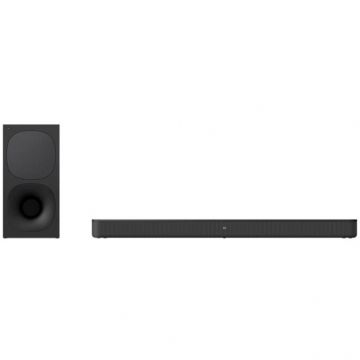 Sony Soundbar Sony HT-S400, 2.1ch, 330 W, Bluetooth, Subwoofer wireless, Dolby Digital, Negru