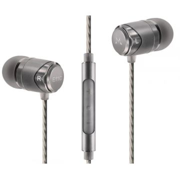 SOUNDMAGIC SoundMAGIC E11C - Casti stereo In-Ear high quality cu microfon - Negru