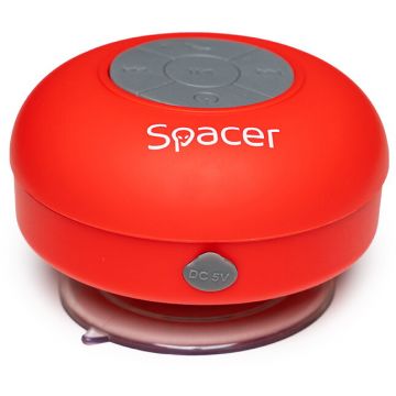 spacer Boxa Portabila Bluetooth Spacer DUCKY-RED, 3W, Rosu