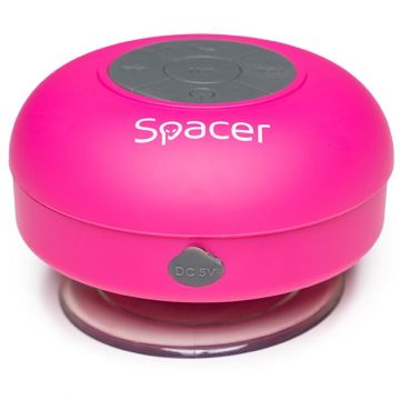 spacer Boxa Portabila Spacer Ducky, 3W, Bluetooth, Microfon, Pink