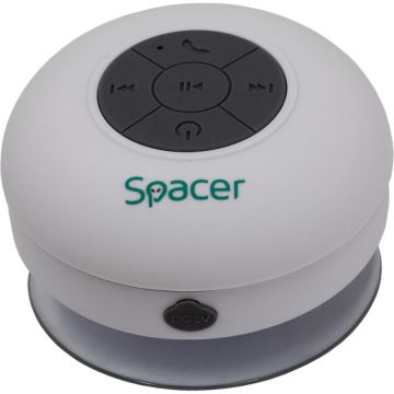spacer Boxa Portabila Spacer Ducky, 3W, Bluetooth, Microfon, White