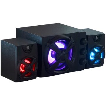 spacer Boxe Gaming Spacer 2.1, RMS 11W (2x3W + 5W), 4xLED