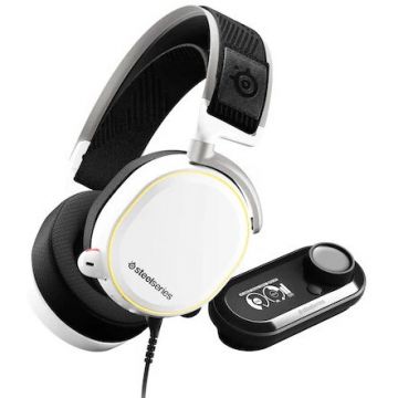 STEELSERIES Casti gaming SteelSeries Arctis Pro GameDac, Certified Hi-Res Audio Alb