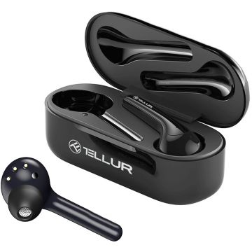 Tellur Handsfree Casti Bluetooth Tellur Ambia, TWS, SinglePoint, Negru TLL511361