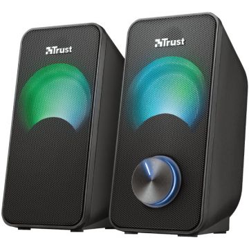 Trust Trust Arys Compact RGB 2.0 Speaker Set, Negru