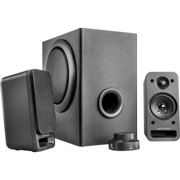 WAVEMASTER Boxe WaveMaster MX3+ 2.1, negru WAVEMASTER Boxe WaveMaster MX3+ 2.1, negru
