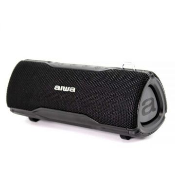AIWA Boxa portabila aiwa Stereo, Bluetooth 5.0, TWS, Hyperbass, Microfon, Negru