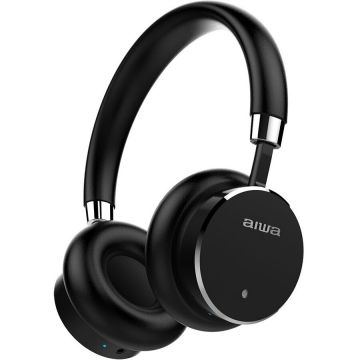 AIWA Casti Bluetooth over-ear AIWA HSTBTN-800BK, negru
