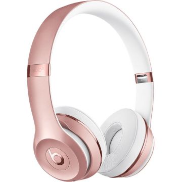 Beats Casti Audio On Ear pliabile Beats Solo3, Wireless, Bluetooth, Microfon, Autonomie 40 ore, Rose Gold