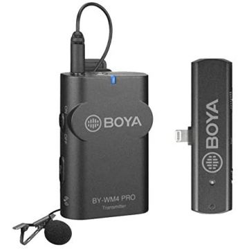 Boya BY-WM4 PRO K3 Lavaliera wireless pentru IOS