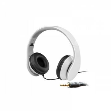 Casti audio Silver Edition Grundig 8711252526652, 3,5 mm, 120 cm
