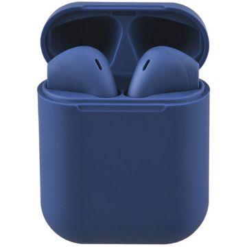 Casti bluetooth wireless EVO Buds, Bluetooth 5.0, Touch, Blue