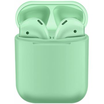 Casti bluetooth wireless EVO Buds, Bluetooth 5.0, Touch, Green
