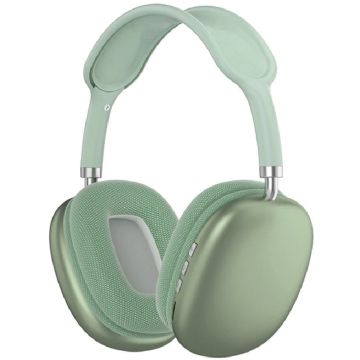 Casti over-ear wireless P9, Bluetooth 5.0, Bass, 40mm, AUX, Radio FM, Green Casti over-ear wireless P9, Bluetooth 5.0, Bass, 40mm, AUX, Radio FM, Green