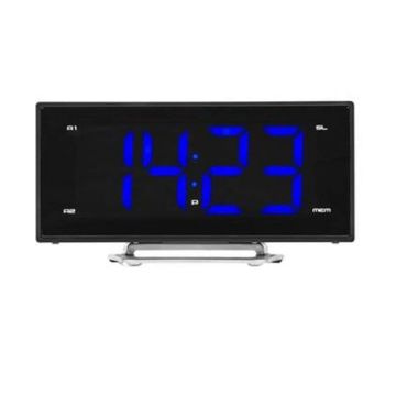 Ceas cu Radio Smartwares CL-1658, cu USB, Negru