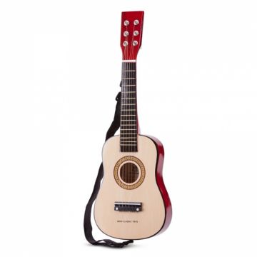Chitara din Lemn Natur, New Classic Toys