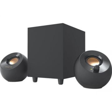 Creative Boxe Creative Pebble Plus 2.1, 8W RMS, Negru