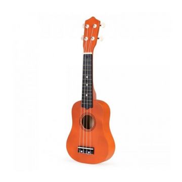 Ecotoys - Chitara din lemn pentru copii MF019E Brown