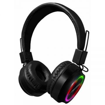 ESPERANZA Casti Stereo Esperanza Calypso RGB EH219, Bluetooth, Microfon, Negru