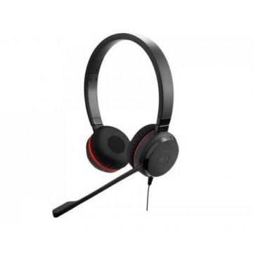 Jabra Casti cu microfon Jabra Evolve 20SE Stereo UC, USB-C, Black