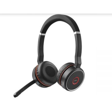 Jabra Casti Wireless Jabra Evolve 75 SE MS Duo, Bluetooth, Microfon, Negru Jabra Casti Wireless Jabra Evolve 75 SE MS Duo, Bluetooth, Microfon, Negru