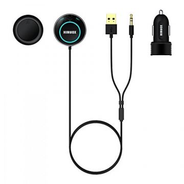 Kit hands-free Himbox pentru masina, conexiune Bluetooth 4.0, Jack 3.5 mm