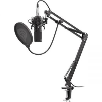 natec Microfon de studio Genesis Radium 300 XLR, Negru