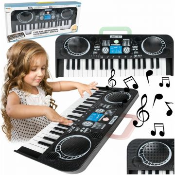 Orga electronica MalPlay cu 37 clape 2 culori ale manerului