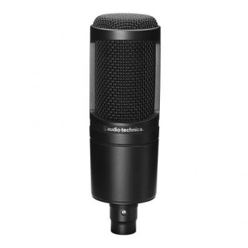 Pachet Audio-Technica AT2020 Microfon de studio cu filtru POP si suport anti-soc